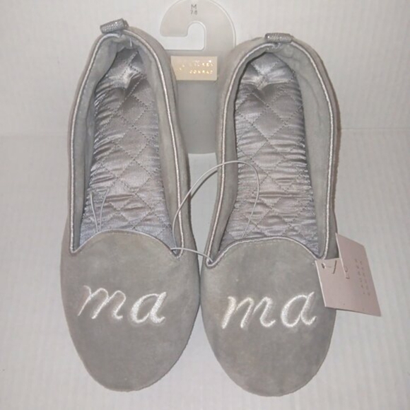 LC LAUREN CONRAD SLIP ON MA MA HOUSE SLIPPERS - Picture 8 of 10